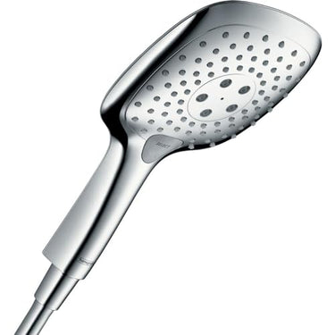 hansgrohe Raindance Select E 150 Duschkopf, 3 Strahlarten, wassersparend, Chrom im Sale